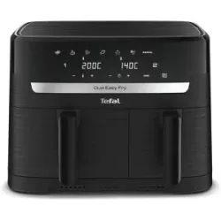 Tefal Heißluftfritteuse »Dual Easy Fry Essential EY901N», 1x 5,2 l und 1 x 3,1 l