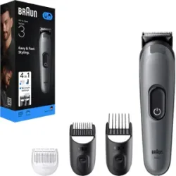 Braun All-in-One Series 3, 4-in-1 Groomingset »AIO3500« ultrascharfe Klinge