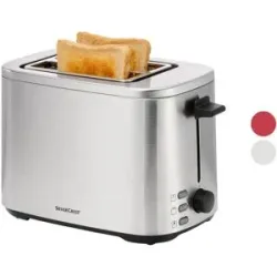 SILVERCREST® KITCHEN TOOLS Doppelschlitz-Toaster Edelstahl »STE 850 E1«