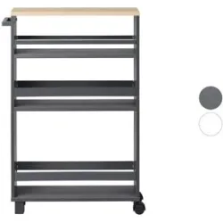 LIVARNO® Küchen-Nischenwagen, mit Rollen