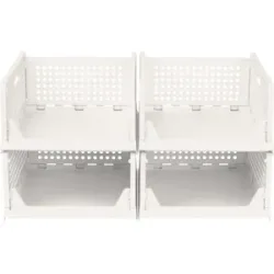W5 Schrank-Organizer, 4er-Set