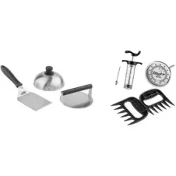 GRILLMEISTER Burger-Set / Pulled-Pork-Set
