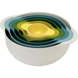 Joseph Joseph Duo 6-teiliges Schüssel-Set für die Zubereitung von Speisen