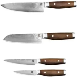 SILVERCREST® Premium-Messer, Andre Agassi, Nussbaumholz-Griff
