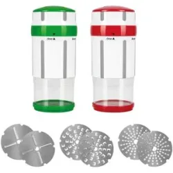 Genius NICER DICER Gewürzmühle/Käseschneider »Maestro«, 12-teilig