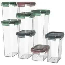 SILVERCREST® Vorratsdosen-Set, 8 Stück