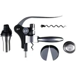 MASTERPRO Weinzubehör-Set, 5-teilig, aus Edelstahl