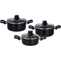 SILVERCREST® Aluminium-Topf-Set, 3-tlg.