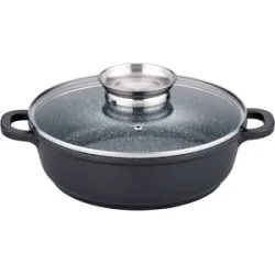 GSW Servierpfanne Gourmet GRANIT mit Aromadeckel