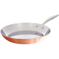SILVERCREST® Kupferpfanne, Ø 28 cm, Edelstahl mit Kupferschicht