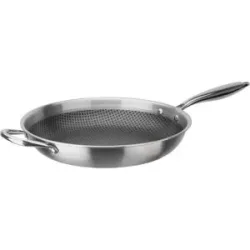 GSW Bratpfanne »Inoxxa Black« mit Gegengriff, Ø 32/ 36 cm