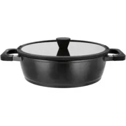 SILVERCREST® Aluguss-Servierpfanne, Ø 28 cm
