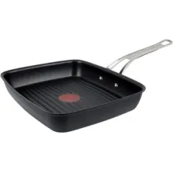 JAMIE OLIVER BY TEFAL Aluguss-Grillpfanne Home Cook , 23 x 27 cm
