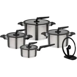 GSW Kochtopf-Set Apart, 9-teilig, Edelstahl, Kapselboden