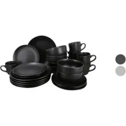 SILVERCREST® Geschirrset, 24-teilig