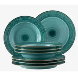 MÄSER Teller-Set »Prospero«, 8-teilig, handbemalt
