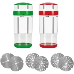 Genius NICER DICER Gewürzmühle/Käseschneider »Maestro«, 12-teilig
