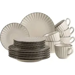 MÄSER Frühstücks-Set »Osita«, 18-teilig, beige