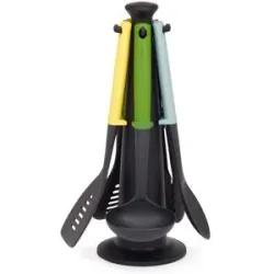 JOSEPH JOSEPH Duo 5-teiliges Utensilienset mit Aufbewahrungsständer