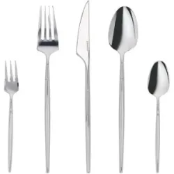 SILVERCREST® Edelstahl-Besteck-Set, 20-teilig
