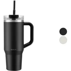 BODUM Reisebecher mit Henkel und Silikonstrohhalm »TRAVELMUG«