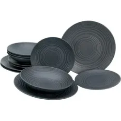 CREATABLE Teller-Set »Lava Stone«, 12-teilig