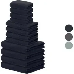 LIVARNO® Frottier-Set, 12-teilig