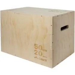 CRIVIT Holz-Sprungbox, für Cross-Training