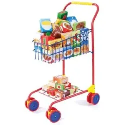 Bayer Design Einkaufswagen mit Inhalt