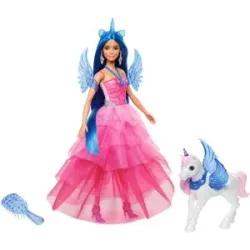 Barbie Saphire Puppe mit Einhorn