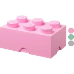 Lego Aufbewahrungsbox mit 6 Noppen, stapelbar