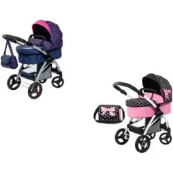 Bayer DESIGN Kombi-Puppenwagen »City Max«, mit Tasche