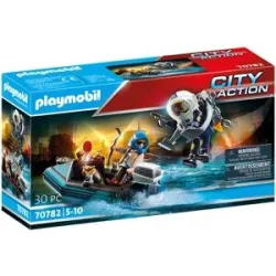 Playmobil 70782 »Polizei-Jetpack: Festnahme des Kunsträubers«