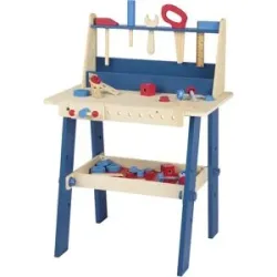 PLAYTIVE Kinder Werkbank, aus Echtholz