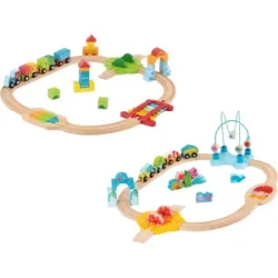 LUPILU® Eisenbahnset »Meine erste Bahn«