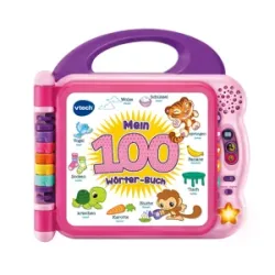 VTECH Mein 100-Wörter-Buch pink
