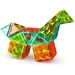 Geomag Magnetic Tiles »Gems Rocket 32«