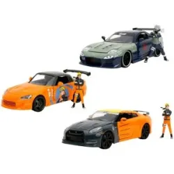 JADA Modellauto, Naruto-Auto und Figur, 1:24