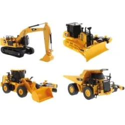 REVELL RC Löffelbagger / Bulldozer / Radlader / Muldenkipper