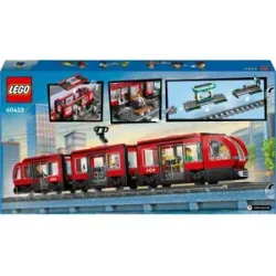 Lego CITY 60423 Downtown Streetcar and Station