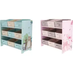 LUPILU® Kinder Aufbewahrungsregal, 65 x 30 x 61,5 cm
