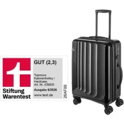 TOPMOVE® Koffer, Hardcase, Handgepäck, S, 30/35 L, erweiterbar