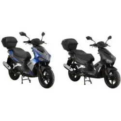 Alpha MOTORS Motorroller Mustang FI 50 ccm EURO 5 inkl. Topcase