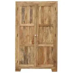 LAKSHMI-indisches-moebelhaus.de Schrank Manu 120x200x60 aus Mangoholz