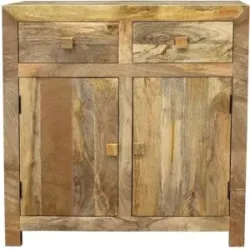 LAKSHMI-indisches-moebelhaus.de Kommode Hina 90x90x45 aus Mangoholz