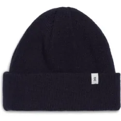 ON RUNNING MERINO BEANIE Unisex Navy