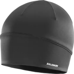 SALOMON ACTIVE BEANIE Unisex DEEP BLACK
