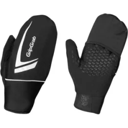 GRIPGRAB RUNNING THERMO WINDDICHTER TOUCHSCREEN HANDSCHUH schwarz XL