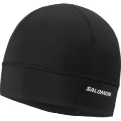 SALOMON RUN TECH BEANIE Unisex Deep Black