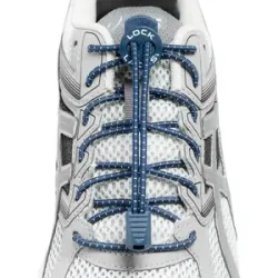 LOCK LACES Schnürsenkel unisex navy
